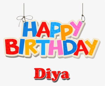 Diya Happy Birthday Vector Cake Name Png - Name Happy Birthday Ayesha, Transparent Png, Transparent PNG