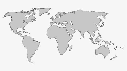 World Map Png Transparent Image - World Map Countries Png, Png Download, Transparent PNG