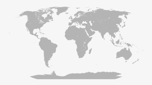 Download For Free World Map Png Image - Simple World Map Svg, Transparent Png, Transparent PNG