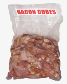 Bacon Cubes 1kg - Pampanga Best Bacon Strip, HD Png Download, Transparent PNG