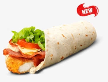 Tendercrisp Caesar Wrap - Fast Food, HD Png Download, Transparent PNG