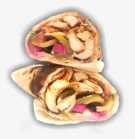 Transparent Chicken Wrap Png - Sandwich Wrap, Png Download, Transparent PNG