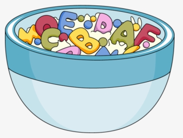 Stew Clip Art - Bowl Of Alphabet Cereal, HD Png Download, Transparent PNG