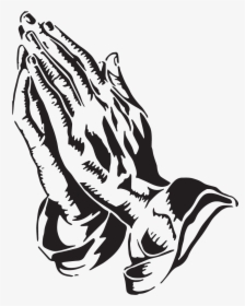 Praying Hands Prayer Religion Drawing Clip Art - Praying Hands Transparent Background, HD Png Download, Transparent PNG