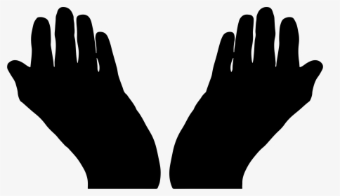 Prayer Hands Png - Silhouette Praying Hands, Transparent Png, Transparent PNG