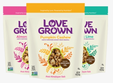 Love Grown Ancient Grains Granola Product Family - Bee, HD Png Download, Transparent PNG