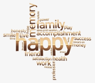 Transparent Background Family Word, HD Png Download, Transparent PNG