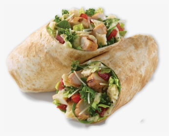 Caribbean Jerk Chicken Wrap Tropical Smoothie, HD Png Download, Transparent PNG