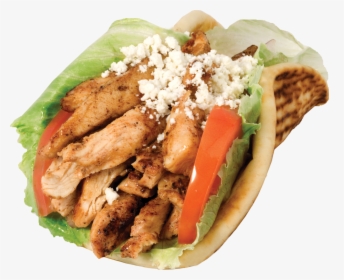 Greek Chicken El Cajon Chicken Pita - Chicken Pita Wrap Png, Transparent Png, Transparent PNG