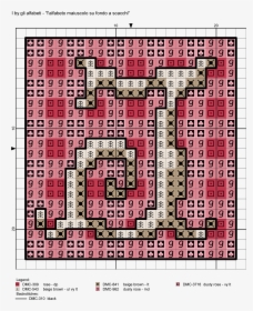 Uppercase Alphabet On Checkered Background Cross Stitch - Patch Panel Diagram, HD Png Download, Transparent PNG