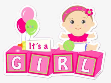 Its A Girl Clipart, HD Png Download, Transparent PNG