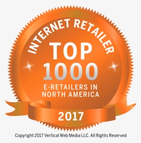 Internet Retailer 2017 Top 1000 E-retailers In North - Internet Retailer 1000 Logo, HD Png Download, Transparent PNG