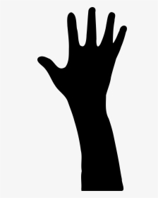 Raised Hands Png - Clipart Of A Hands And Arm, Transparent Png, Transparent PNG