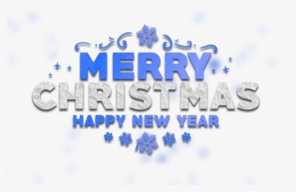 Merry Christmas And Happy New Year Png , Png Download - Calligraphy, Transparent Png, Transparent PNG