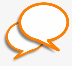 Speech Bubbles, Comments, Orange, Bubble, Speech, Talk - รูป ความ คิดเห็น, HD Png Download, Transparent PNG