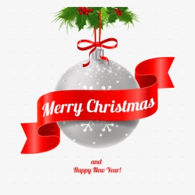Download Happy New Year Transparent Background - Happy New Year & Christmas Png, Png Download, Transparent PNG
