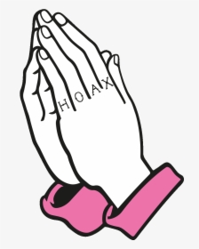 Pray Praying Hands Sticker By Saint Hoax - Praying Hands, HD Png Download, Transparent PNG