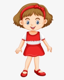 Baby Girl Png Image - Boy And Girl Standing, Transparent Png, Transparent PNG