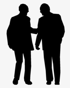 People Talking Silhouette Png, Transparent Png, Transparent PNG