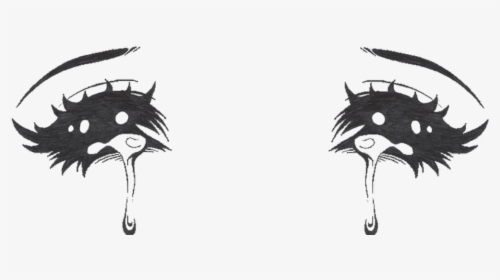 #sad #sadgirl #tumblr #eyes #featureme #destaque #destaquebr - Crying Anime Eyes Transparent, HD Png Download, Transparent PNG