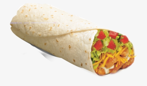 Transparent Burritos Clipart - Del Taco Spicy Chicken Burrito, HD Png Download, Transparent PNG