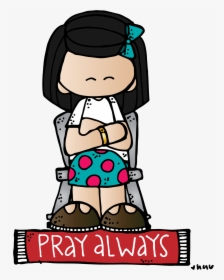 Family Clipart Praying - Lds Prayer Clipart, HD Png Download, Transparent PNG