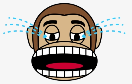 Loudly Crying Clip Arts - Monkey Open Mouth Clipart, HD Png Download, Transparent PNG