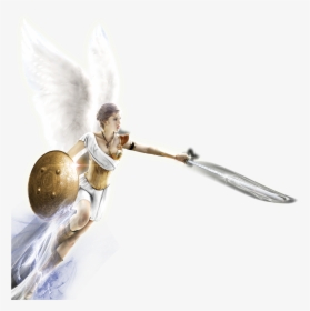 Character With Double Edged Sword, HD Png Download, Transparent PNG