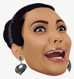 Kim Kardashian Crying Kimoji, HD Png Download, Transparent PNG