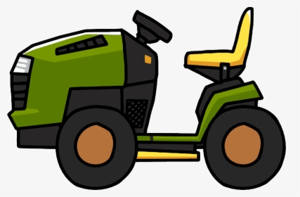 Mowing Clipart Ride On - Clip Art Riding Mower, HD Png Download, Transparent PNG