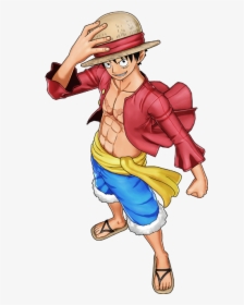 One Piece Luffy Png - One Piece World Seeker Luffy Png, Transparent Png, Transparent PNG