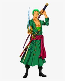 Transparent Zoro Png - One Piece Zoro Outfit, Png Download, Transparent PNG