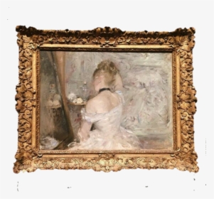 Image - Woman At Her Toilette Print, HD Png Download, Transparent PNG
