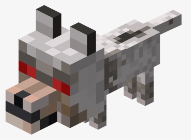 Transparent Baby Wolf Png - Minecraft Dog Png, Png Download, Transparent PNG