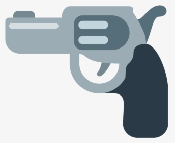 Emoji Pistol Gun Weapon Firearm - Discord Gun Emoji Png, Transparent Png, Transparent PNG
