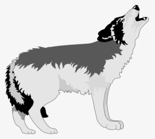 Wolf Howling Clip Art At Clipart Library - Wolf Clip Art, HD Png Download, Transparent PNG