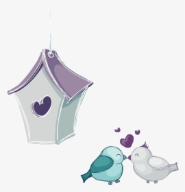 Love Birds Hand-painted Free Transparent Image Hd Clipart - Good Night For Wife, HD Png Download, Transparent PNG