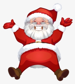 Ready To Use Santa Claus Illustrations Clip Art - Santa Claus Png Gif, Transparent Png, Transparent PNG