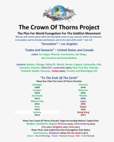 Crown Of Thorns Project - Crown Of Thorns Icc, HD Png Download, Transparent PNG