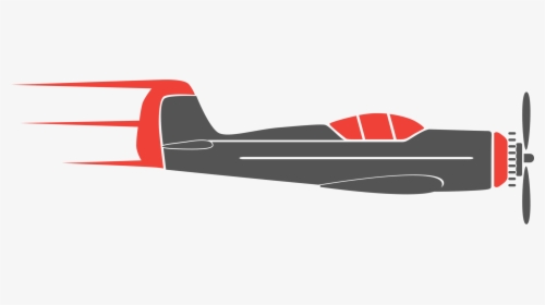 Transparent Airplane Clipart - Vintage Airplane Old School Airplane Clipart, HD Png Download, Transparent PNG