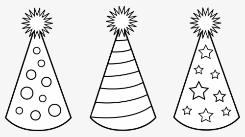Transparent Pool Party Cliparts - Birthday Hats To Draw, HD Png Download, Transparent PNG