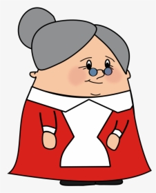 Friendly Old Lady Cartoon, HD Png Download, Transparent PNG