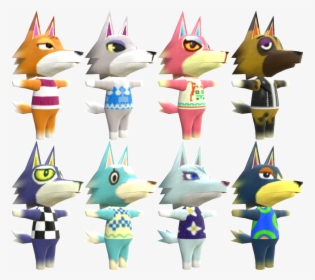 Download Zip Archive - Animal Crossing Wolf Model, HD Png Download, Transparent PNG
