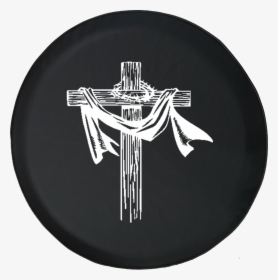 Wooden Cross Religion Crucifix Crown Of Thorns - Cross, HD Png Download, Transparent PNG