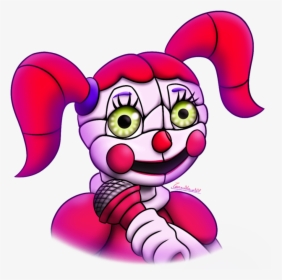 Fnaf By Zoruathewolf On Jpg Library Stock - Baby From Sister Location, HD Png Download, Transparent PNG