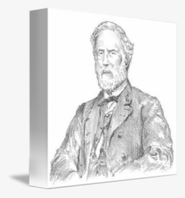 General Robert E Lee - Sketch, HD Png Download, Transparent PNG