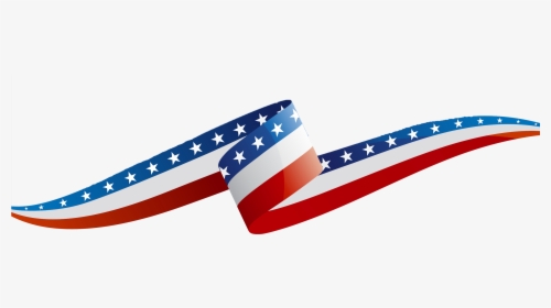 Ribbon Google Search Project - Red White And Blue Ribbon Clipart, HD Png Download, Transparent PNG