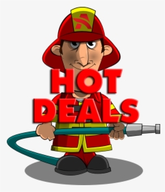 There Are More Than A Dozen Vendor Promotions Going - Free Fireman, HD Png Download, Transparent PNG