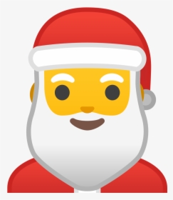 Santa Claus Icon - Emoji Nikolaus, HD Png Download, Transparent PNG