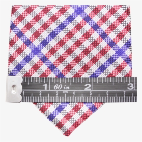 Red, White, And Blue Gingham Patterned Necktie - Pochette Felicie Louis Vuitton Wallet, HD Png Download, Transparent PNG